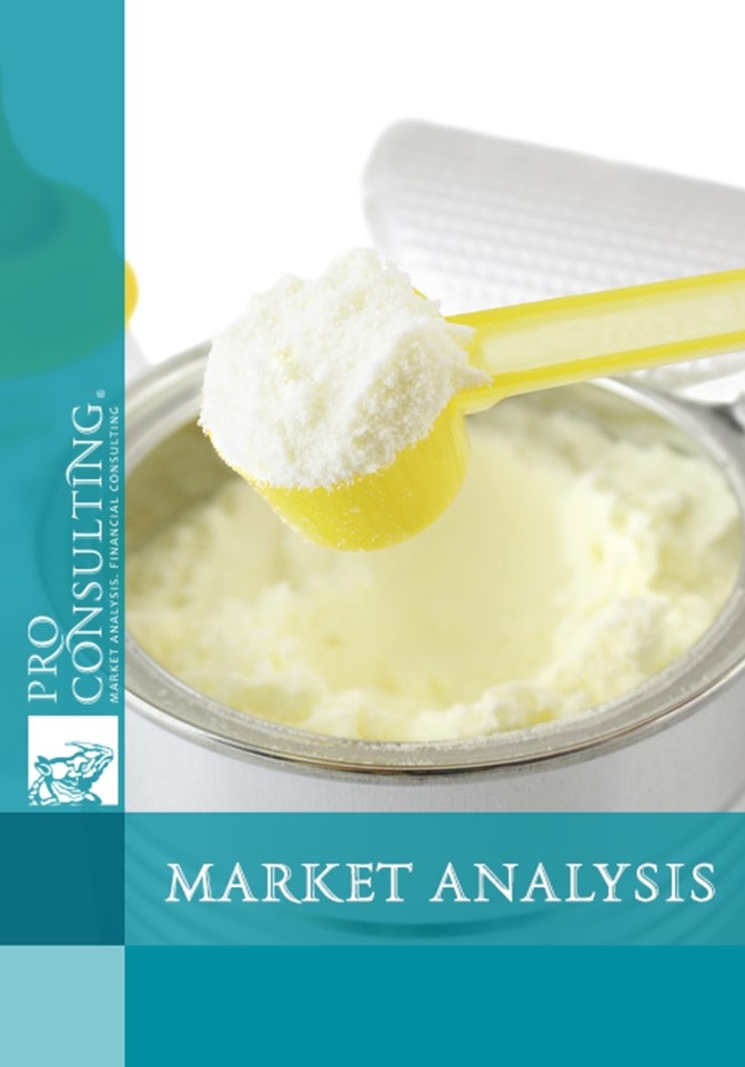 Market research of powdered infant formula in Ukraine. 2009